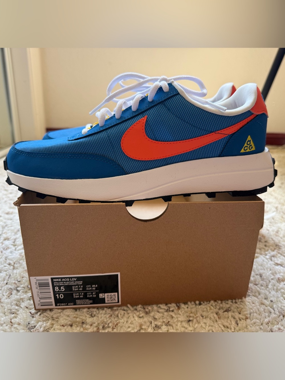 Nike ACG LDV sneaker in Men’s 8.5